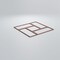 Ekena Millwork Large Sheffield Decorative Fretwork Wood Wall Panels, Walnut, 23 3/8"W x 23 3/8"H x 3/8"T WALW24X24X0375SHFWA - alternate 3